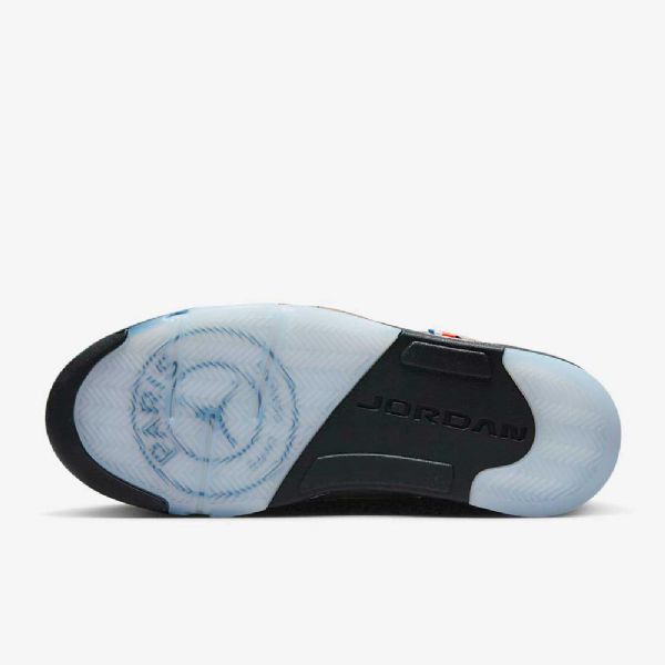 Pánské Boty Nike Air Jordan 5 Retro Low Tops Psg Černá Royal Modrý