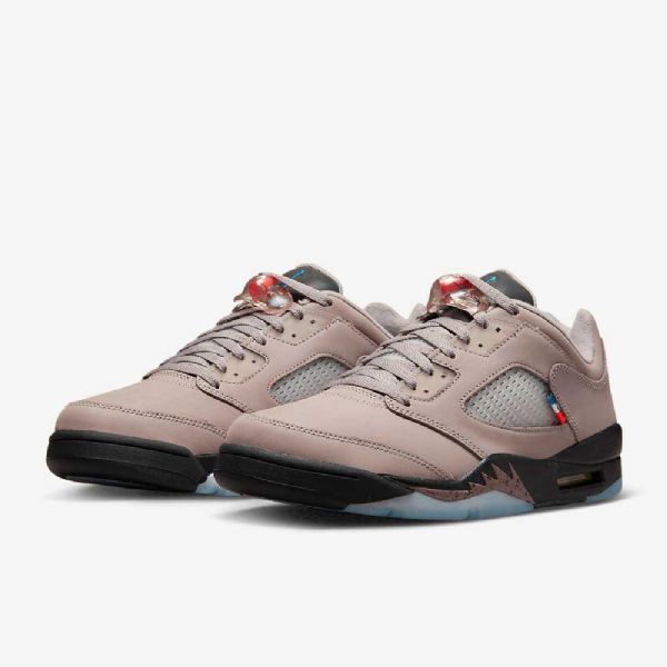 Pánské Boty Nike Air Jordan 5 Retro Low Tops Psg Černá Royal Modrý