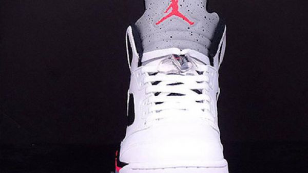 Pánské Boty Nike Air Jordan 5 Retro Poison Bílý Zelená