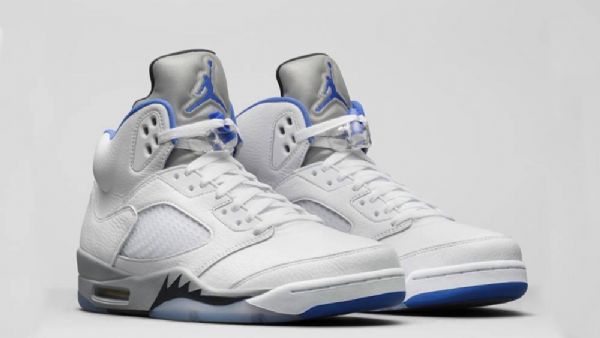 Pánské Boty Nike Air Jordan 5 Stealth 2.0 Hyper Royal Šedé