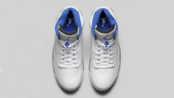 Pánské Boty Nike Air Jordan 5 Stealth 2.0 Hyper Royal Šedé