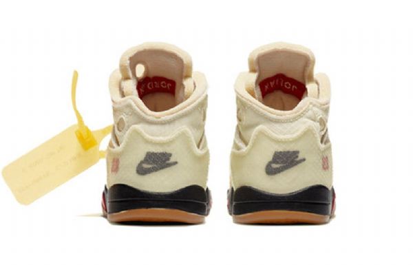 Pánské Boty Nike Off-white Air Jordan 5 Retro Sp Td Khaki
