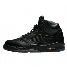 Pánské Trojité Boty Nike Air Jordan 5 Černé