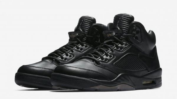 Pánské Trojité Boty Nike Air Jordan 5 Černé