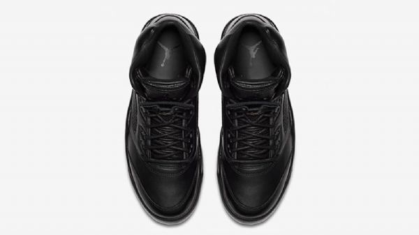 Pánské Trojité Boty Nike Air Jordan 5 Černé