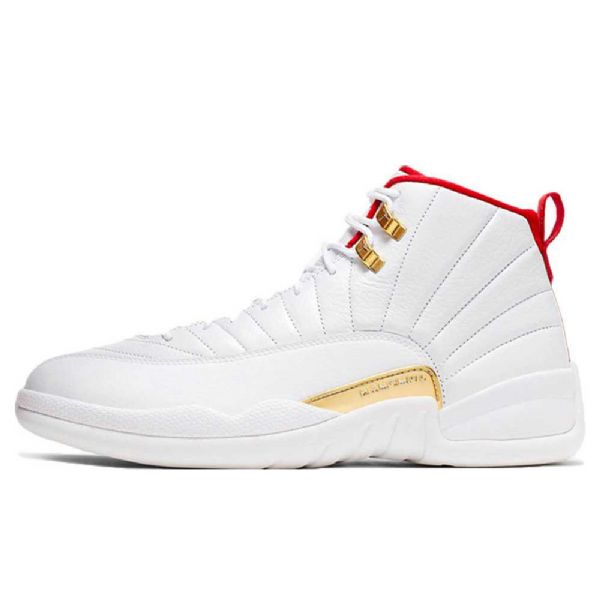 Boty Nike Air Jordan 12 Fiba Pro Muže Bílé