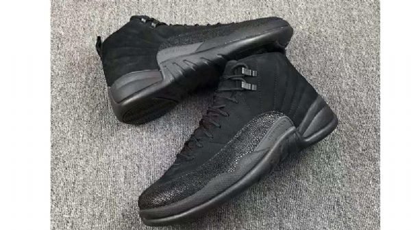Boty Nike Air Jordan 12 Ovo Pro Muže Černé