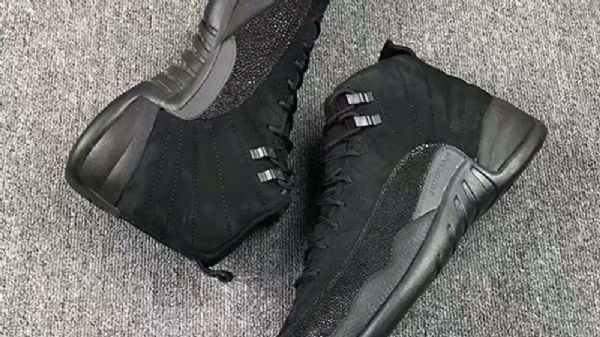 Boty Nike Air Jordan 12 Ovo Pro Muže Černé