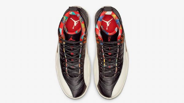 Boty Nike Air Jordan 12 Pro Čínský Nový Rok Pro Muže Černé