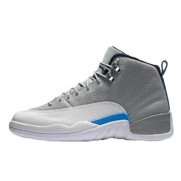 Boty Nike Air Jordan 12 Pro Muže Šedomodré