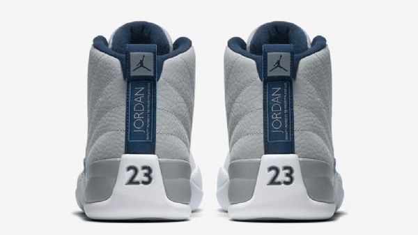 Boty Nike Air Jordan 12 Pro Muže Šedomodré