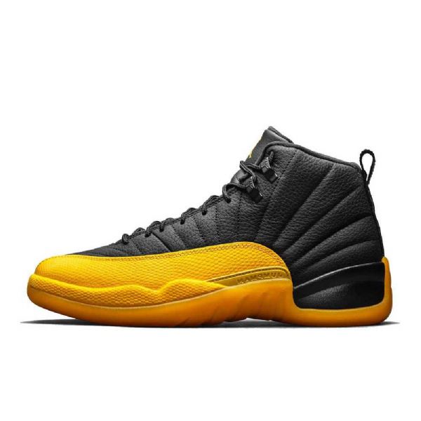 Boty Nike Air Jordan 12 Pro Muže Zlato Černá