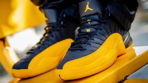 Boty Nike Air Jordan 12 Pro Muže Zlato Černá