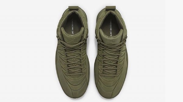 Boty Nike Air Jordan 12 Psny Milan Pro Muže Army Zelená