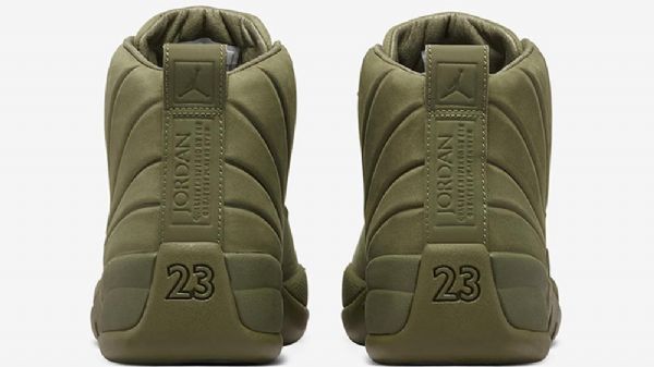 Boty Nike Air Jordan 12 Psny Milan Pro Muže Army Zelená