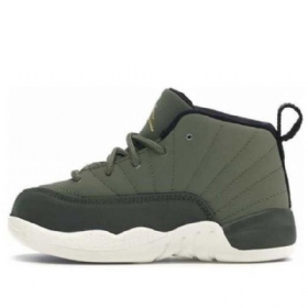 Boty Nike Air Jordan 12 Retro Cp3 Td Pro Děti Army Zelená