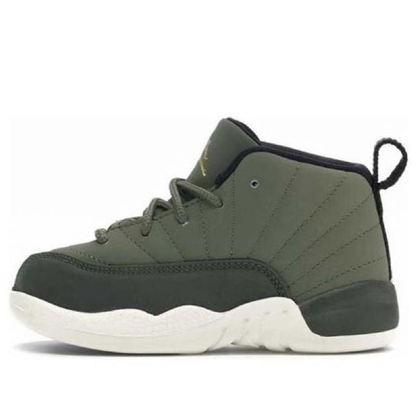 Boty Nike Air Jordan 12 Retro Cp3 Td Pro Děti Army Zelená