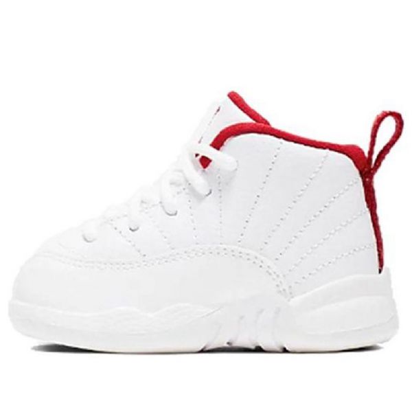 Boty Nike Air Jordan 12 Retro Td Pro Děti Bílá Červená