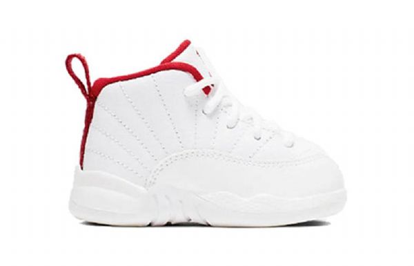 Boty Nike Air Jordan 12 Retro Td Pro Děti Bílá Červená