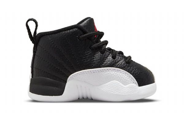 Boty Nike Air Jordan 12 Retro Td Pro Děti Černá Šedá