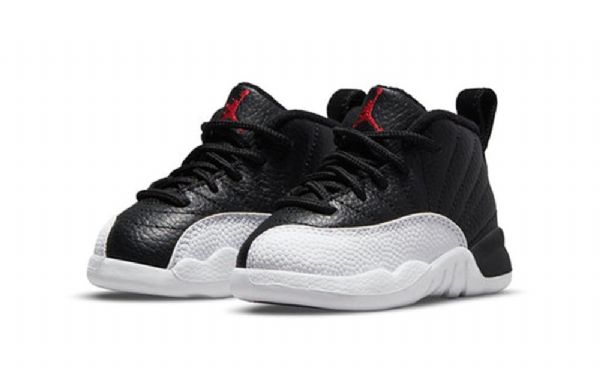 Boty Nike Air Jordan 12 Retro Td Pro Děti Černá Šedá
