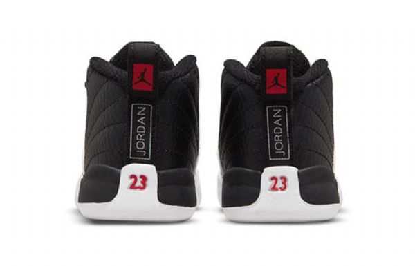 Boty Nike Air Jordan 12 Retro Td Pro Děti Černá Šedá