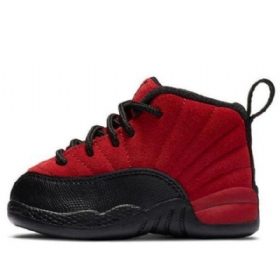 Boty Nike Air Jordan 12 Retro Td Pro Děti Červený Černá