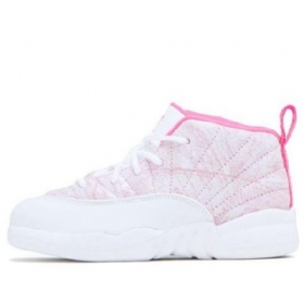 Boty Nike Air Jordan 12 Retro Td Pro Děti Růžové