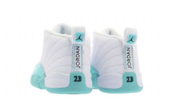Boty Nike Air Jordan 12 Retro Td Pro Děti Světle Tyrkysové