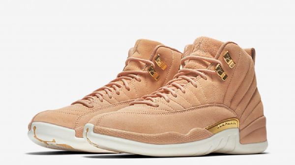 Boty Nike Air Jordan 12 Vachetta Tan Pro Ženy Coral