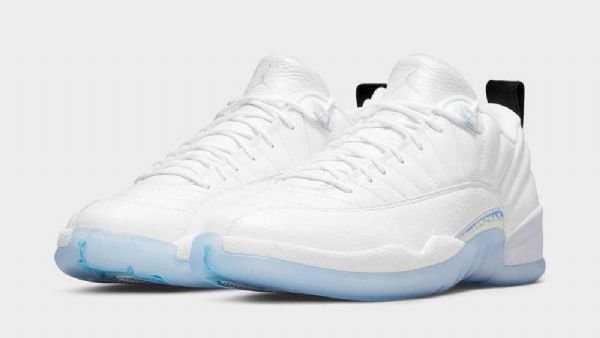 Dámské Pulsní Boty Nike Air Jordan 12 Low Tops Lagoon Pro Ženy Bílé