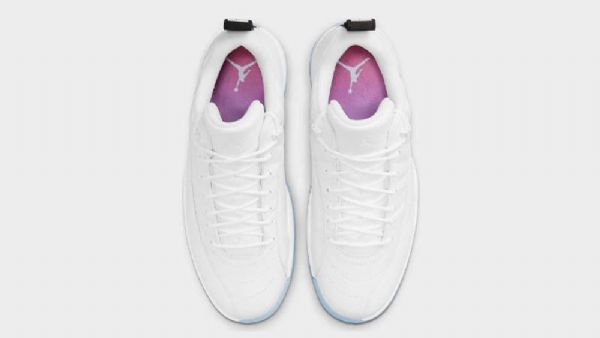 Dámské Pulsní Boty Nike Air Jordan 12 Low Tops Lagoon Pro Ženy Bílé