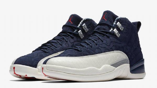 Nike Air Jordan 12 International Flight Boty Pro Muže Tmavě Modrá Modrý