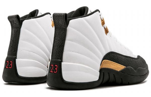 Nike Air Jordan 12 Retro Basketbalové Boty Pro Muže Bílá Černá