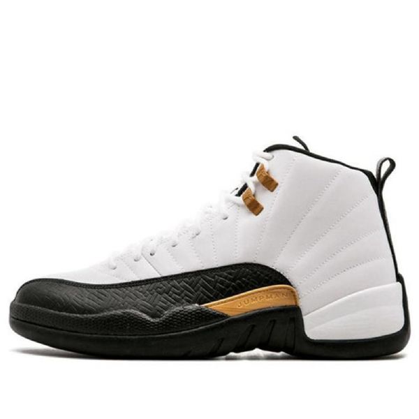 Nike Air Jordan 12 Retro Basketbalové Boty Pro Muže Bílá Černá