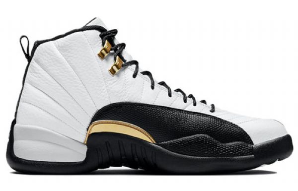 Nike Air Jordan 12 Retro Basketbalové Boty Pro Muže Bílá Černá