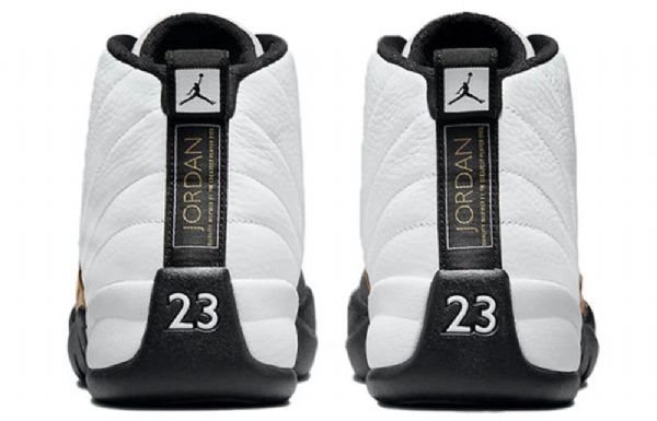 Nike Air Jordan 12 Retro Basketbalové Boty Pro Muže Bílá Černá