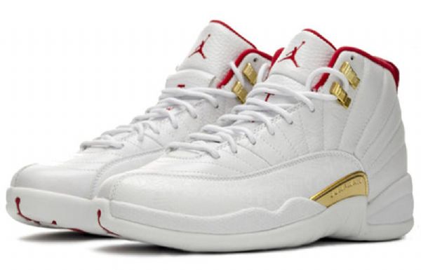 Nike Air Jordan 12 Retro Basketbalové Boty Pro Muže Šedé