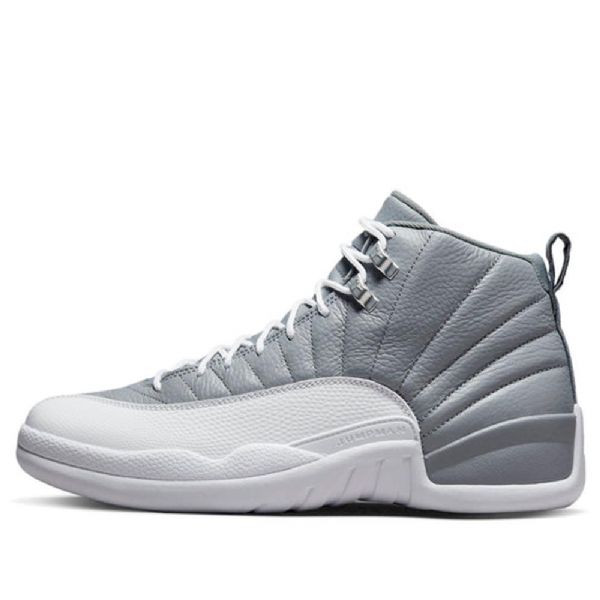 Nike Air Jordan 12 Retro Basketbalové Boty Pro Muže Šedobílé