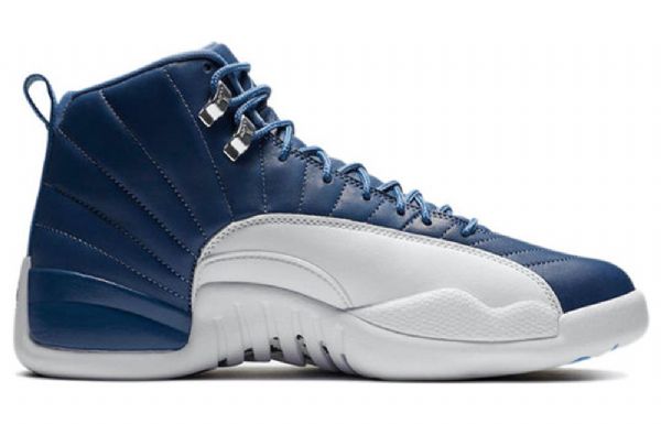 Nike Air Jordan 12 Retro Basketbalové Boty Pro Muže Tmavě Bílá