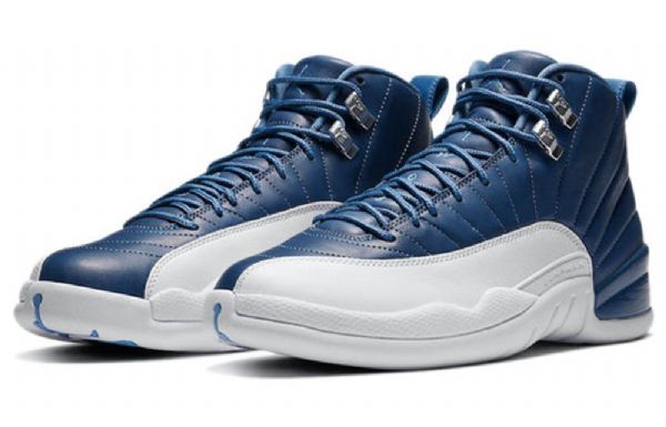 Nike Air Jordan 12 Retro Basketbalové Boty Pro Muže Tmavě Bílá
