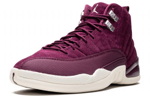 Nike Air Jordan 12 Retro Basketbalové Boty Pro Muže Vínové