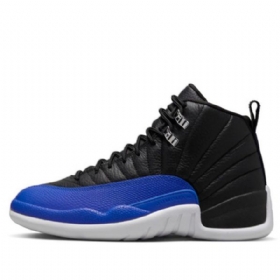 Nike Air Jordan 12 Retro Basketbalové Boty Pro Ženy Černá Modrá