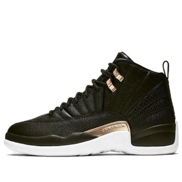 Nike Air Jordan 12 Retro Basketbalové Boty Pro Ženy Černé