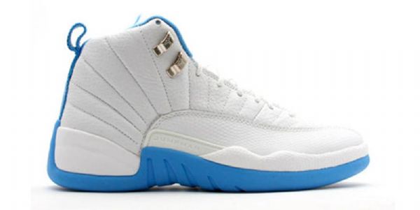 Nike Air Jordan 12 Retro Basketbalové Boty Pro Ženy Modrobílé