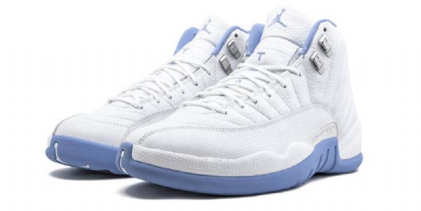 Nike Air Jordan 12 Retro Basketbalové Boty Pro Ženy Modrobílé