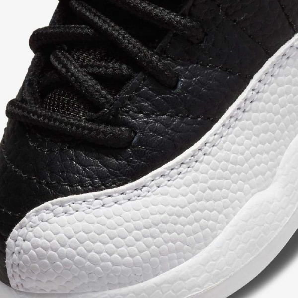 Nike Air Jordan 12 Retro Boty Pro Děti Černá Bílý Červený