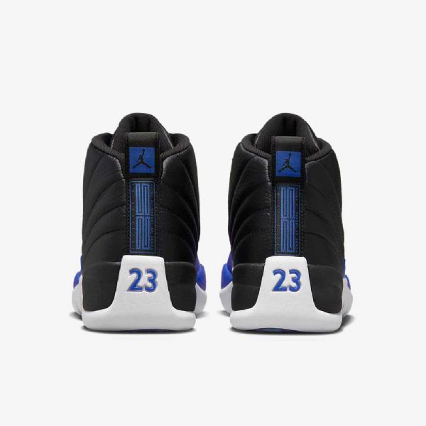 Nike Air Jordan 12 Retro Boty Pro Ženy Černá Stříbrná Bílá Královská Modrá