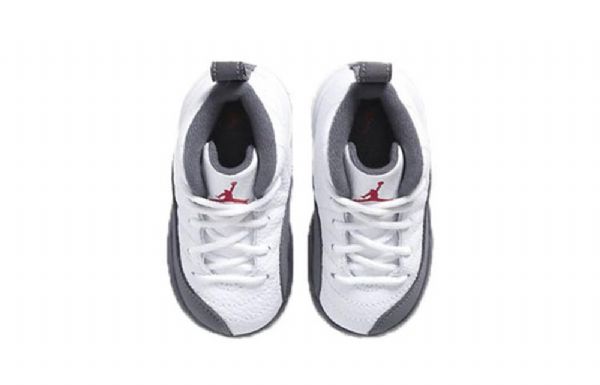 Nike Air Jordan 12 Retro Bt Basketbalové Boty Pro Děti Tmavě Šedé