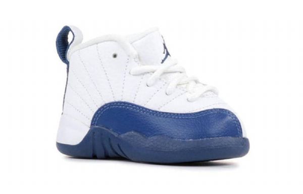 Nike Air Jordan 12 Retro Bt Tenisky Pro Děti Modré